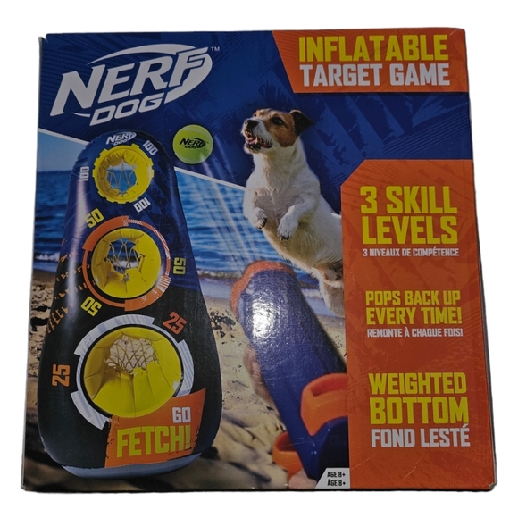 NWT Nerf Dog Inflatable Target Game - Picture 1 of 2